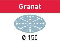 Festool Schleifscheibe STF D150/48 P180 GR/100 Granat Körnung P180; Durchmesser 150 mm