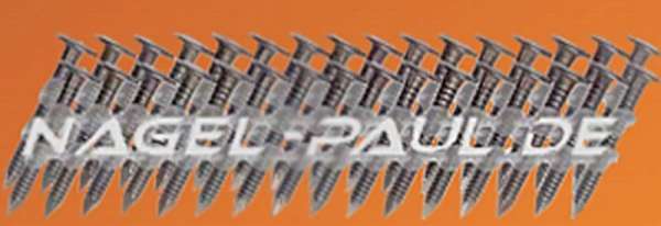 Coil-Haftennagler CN50G inkl. 10.800 St. Streifen-Haftennägel 2,5 x 25 mm V2a