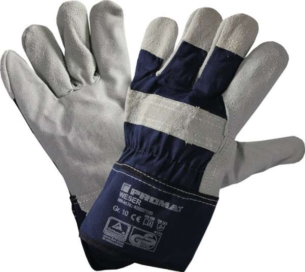 Handschuhe Weser Gr.10 blau