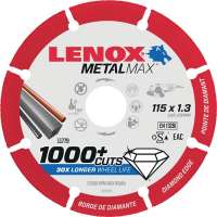 Diamanttrennscheibe Metal Max D.115mm Bohr.22,23mm STA LENOX Diamanttrennscheibe Metal Max D.115mm Bohr.22,23mm STA LENOX