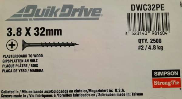 Magazinschraubsystem Quik-Drive-3,8x32-mm